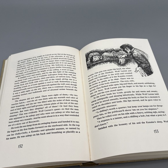 The Sea Wolf by Jack London [Heritage Press · 1961] HC Hardcover Book - Picture 12 of 16